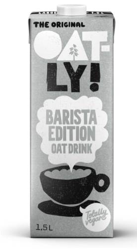 Oatly Barista Oat Drink Long Life - 1 Litre x 6