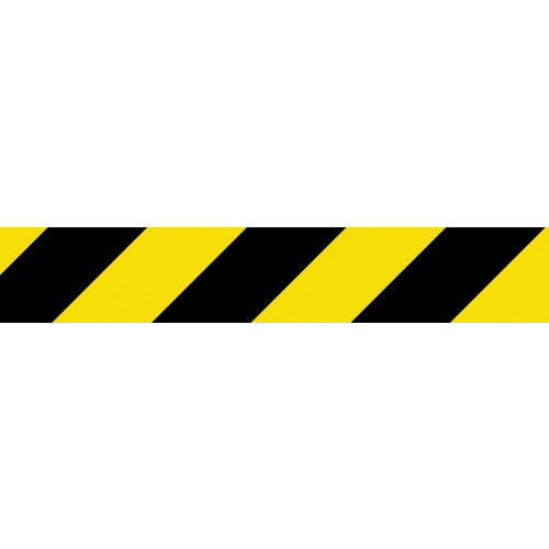 50MM Black/Yellow Marking Tape 33 metres