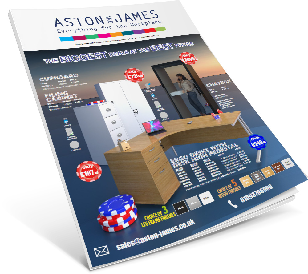 Order a copy of our recent office supplies catalogue here