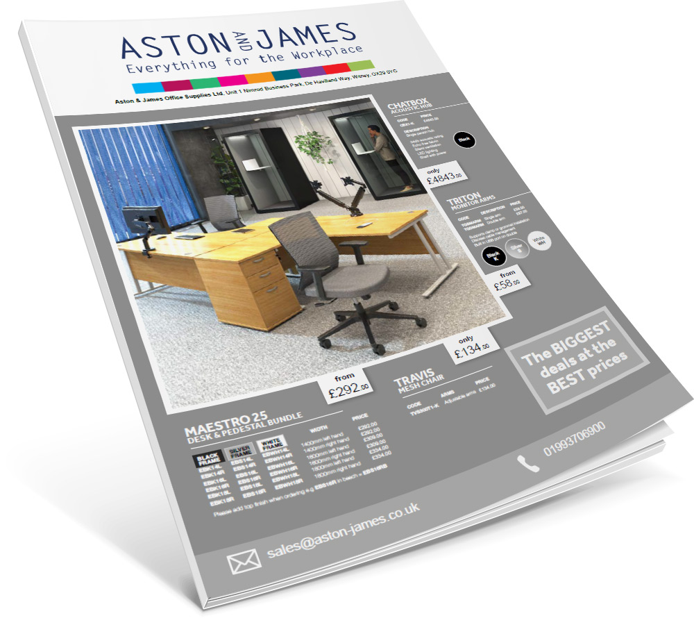 Order a copy of our recent office supplies catalogue here