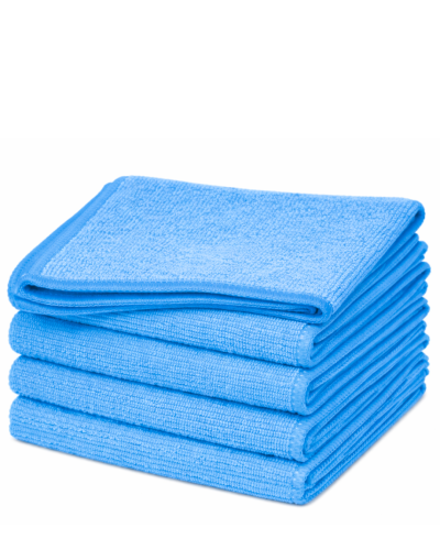 HD Blue Microfibre Cloth 40 x 40cm (5pp)