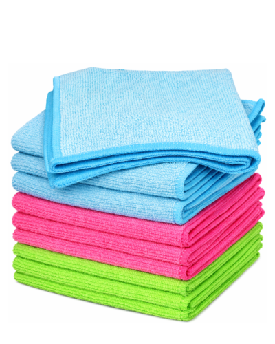 HD Blue Microfibre Cloth 40x40cm (Pack of 5)Available in Blue/Green/Red