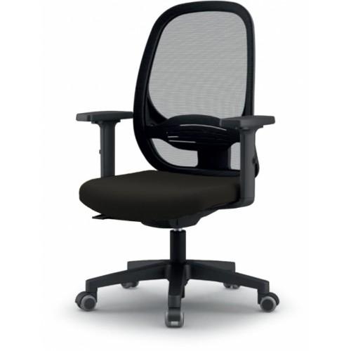 Nore Operators Chair Black Seat Black Frame