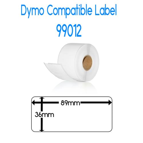 EasyOffice Dymo 99012 Compatible Labels