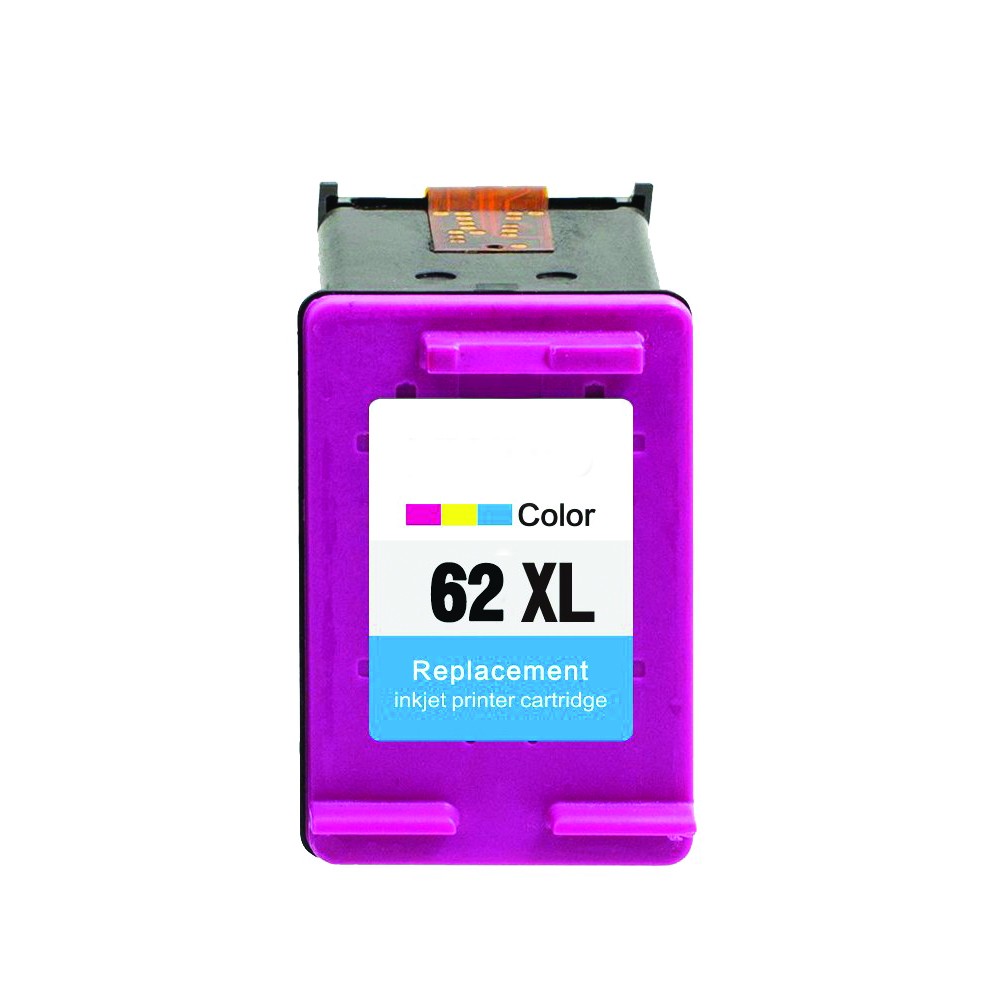 EasyOffice Compatible HP 62XL  (C2P05AE/C2P07AE) - High Capacity Black & Colour Ink Cartridge- 2 Pack