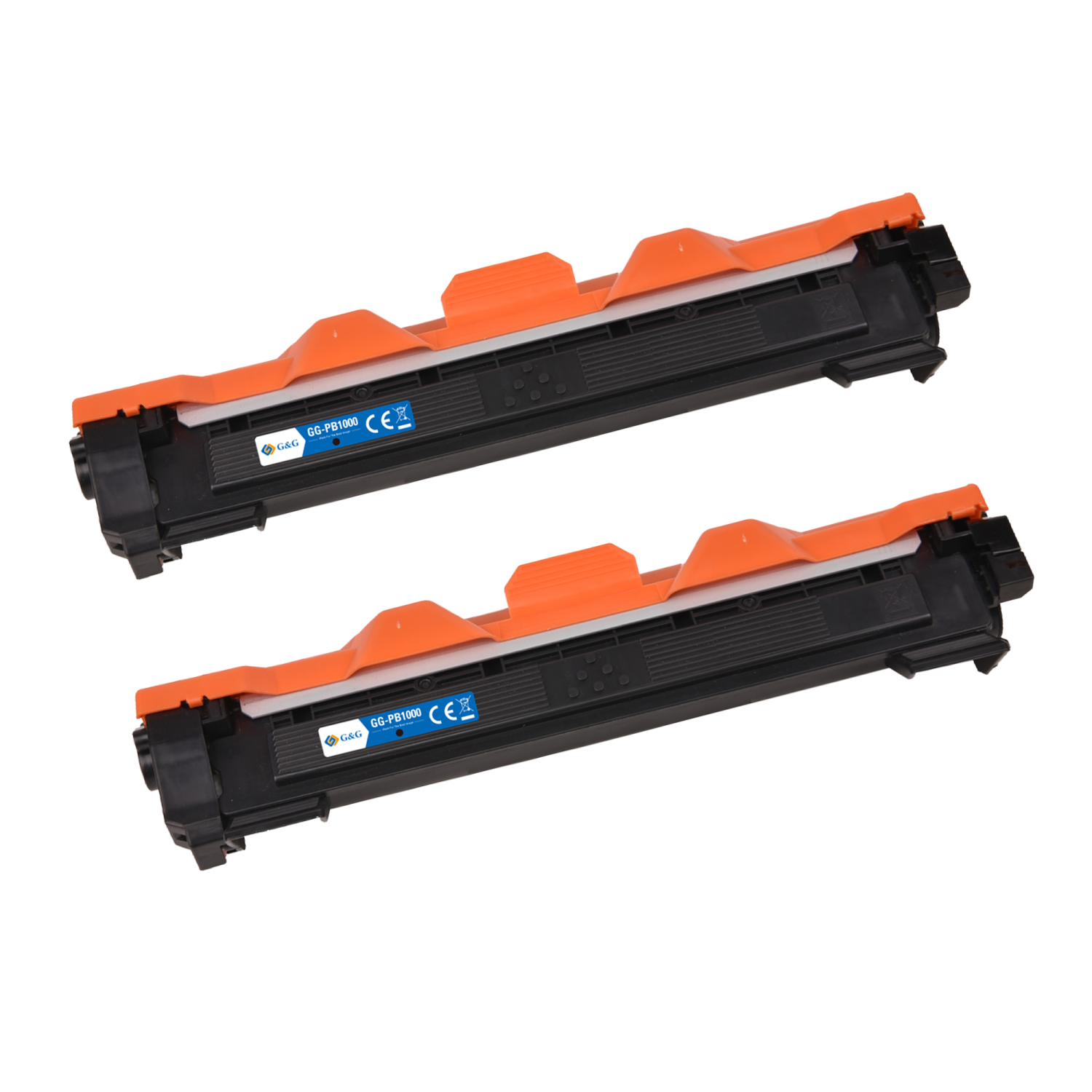 G&G Compatible Brother TN1050 Black Compatible Toner - 2 Pack
