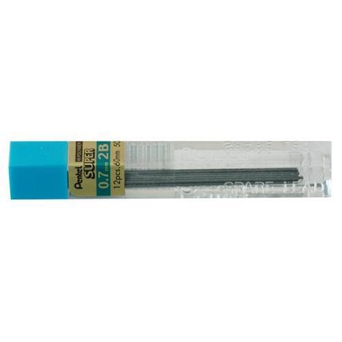 *SINGLE* Pentel Lead 2B 0.7mm 50 Tube 50-2B