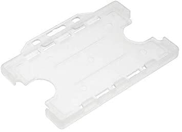 *SINGLE* Landscape open face landscape ID pass holder CLEAR PK25