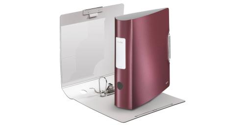 *SINGLE* Leitz 180° Active Style Lever Arch File A4 82 mm Red 2 Rings 1108 Polyfoam Portrait