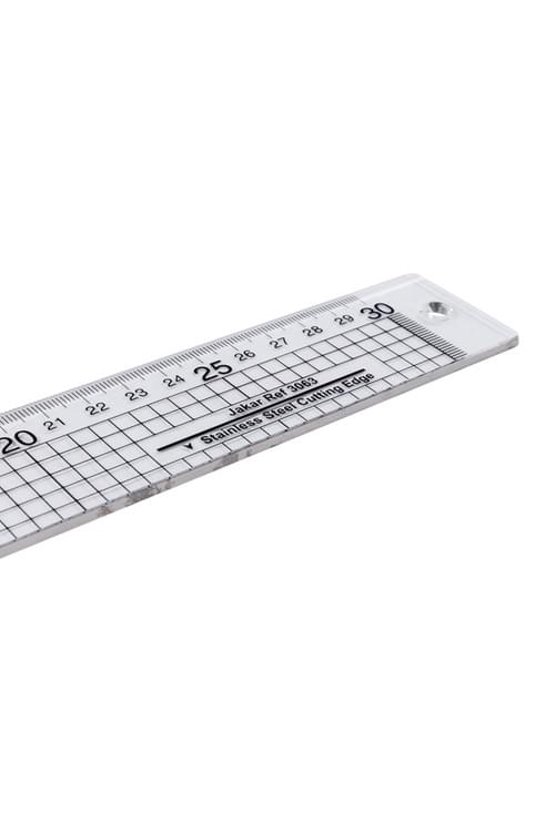 JAKAR Acyrlic Cutting Rule 30cm