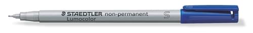 *SINGLE* Staedtler Lumocolor SuperFine Non-Permanent BLUE