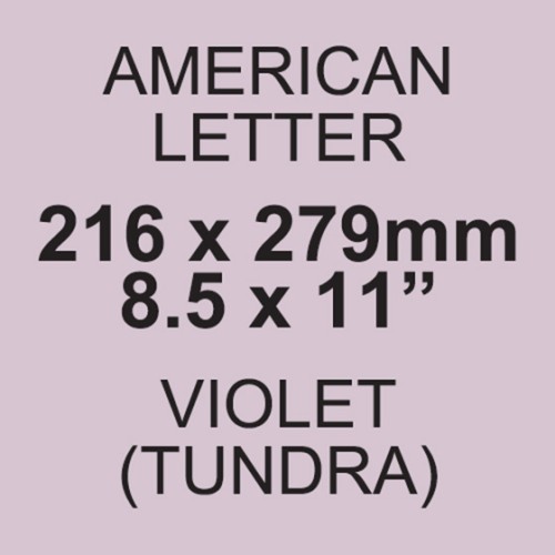 Papago Lilac US Quarto / Letter 80gsm Paper 216 x 279mm (8.5" x 11") PK500 - Cut to Order