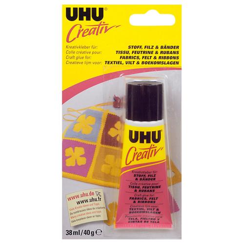 UHU® CREATIV FABRIC GLUE 38ml 3-64734