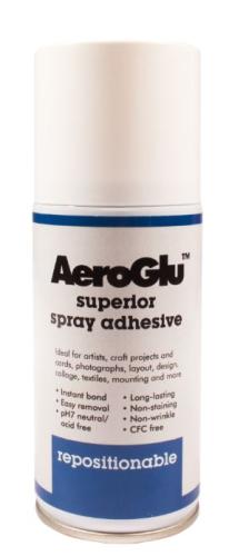 AEROGLU REPOSITIONABLE 400ml U-CRAFT SPRAY ADHESIVE 190002