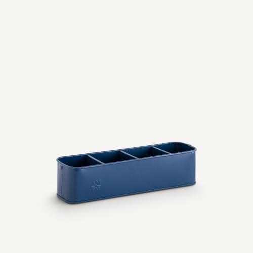 Arreglo Metal Stationery Organiser Blue
