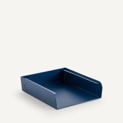 Arreglo Metal Mail Tray Blue