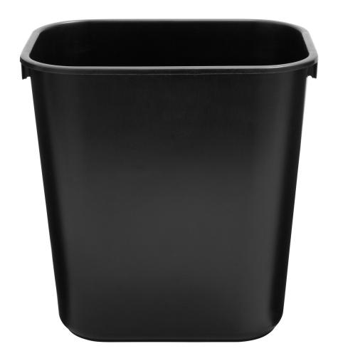 Rubbermaid Rectangular Wastebasket - 12.9 Ltr - Black