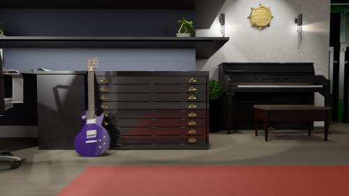 Guitar Chest 8 Drawer