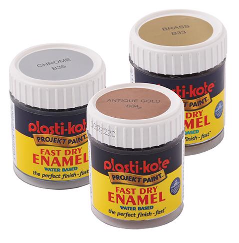 PLASTIKOTE ENAMEL BRUSH 59ml BLUE METALLIC