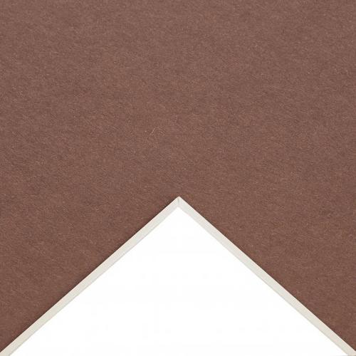 Boulder Brown-B19 A1 Mountboard 1450 Micron White Core [Pack 10]