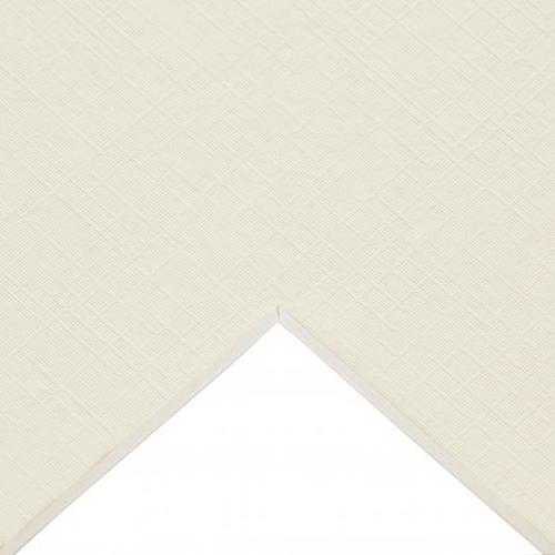 White Linen B5 A1 Mountboard 1450 Micron White Core [Pack 10]