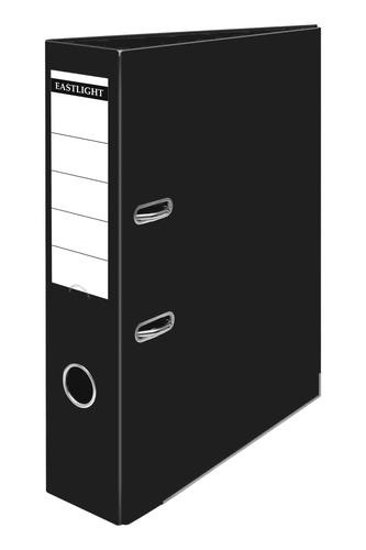 *PRE-LOVED *SINGLE*  Lever Arch File Polypropylene A4 70mm Spine Width Black (Non-Returnable)