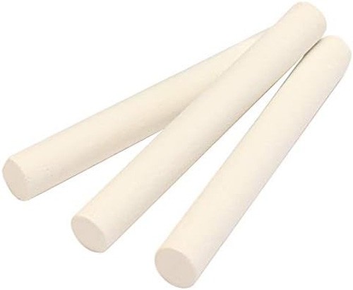 *PRE-LOVED* White Chalk Sticks Pk10 (Non-Returnable)