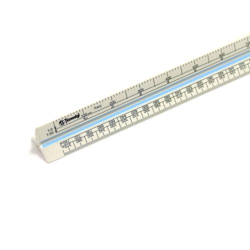 300mm Tri Scale Rulers – Choose Material