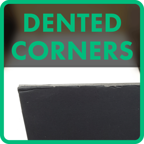 Dented Corners in foamboard