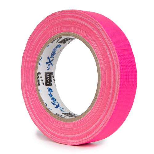 MagTape Xtra Matt Fluorescent Gaffer Tape 25mm x 50m - Fluorescent Pink