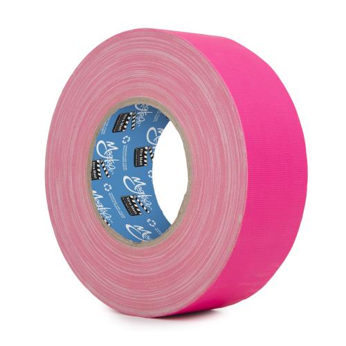 MagTape Xtra Matt Fluorescent Gaffer Tape 50mm x 50m - Fluorescent Pink