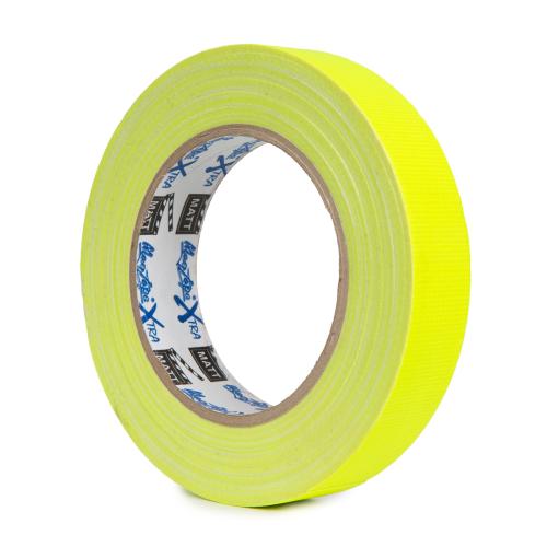 MagTape Xtra Matt Fluorescent Gaffer Tape 25mm x 50m - Fluorescent Yellow