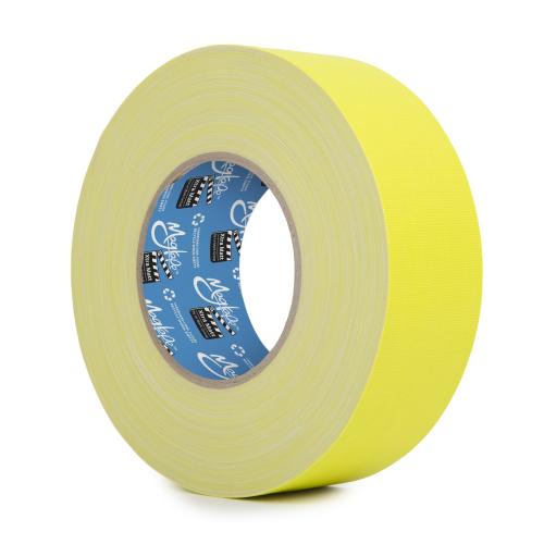 MagTape Xtra Matt Fluorescent Gaffer Tape 50mm x 50m - Fluorescent Yellow