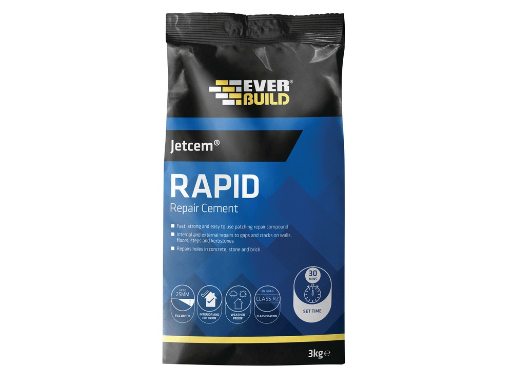 Rapid Set Cement 12kg (4 x 3kg Packs)