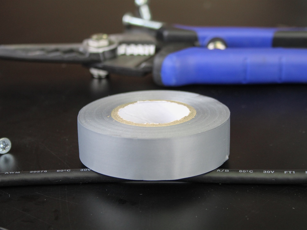 PVC Electrical Tape Grey 19mm x 20m