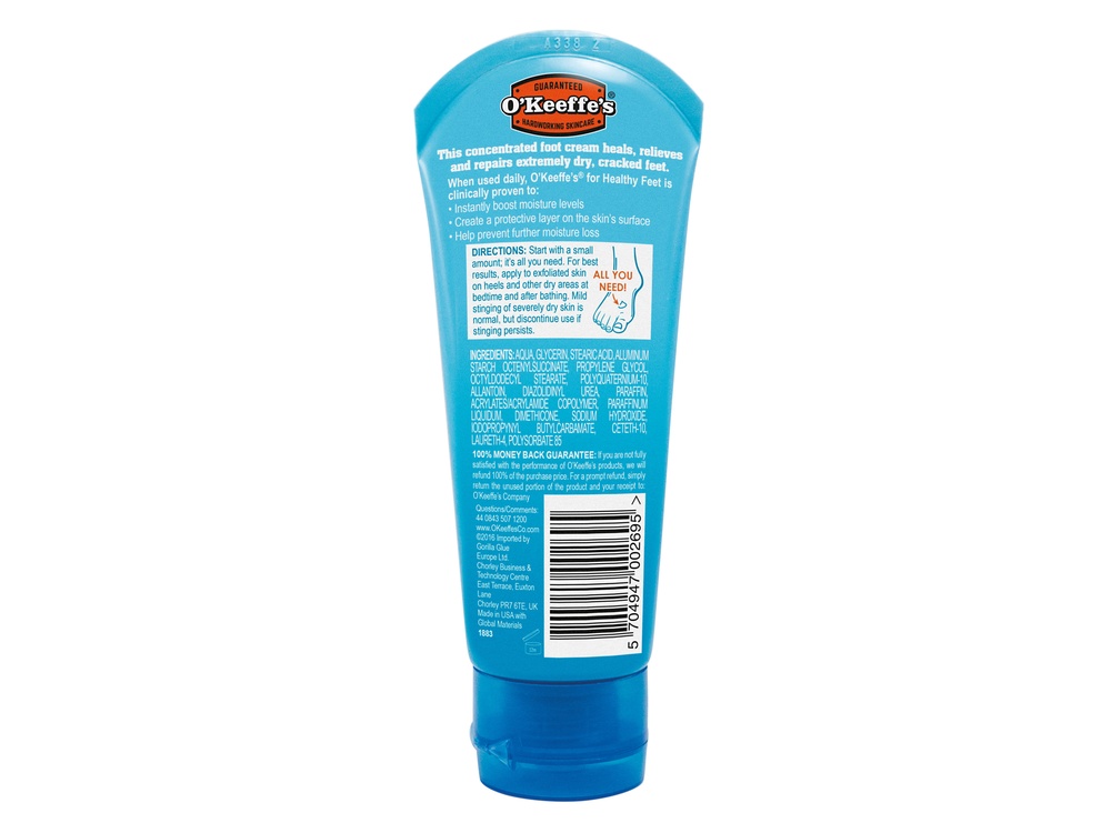 O'Keeffe's Healthy Feet Foot Cream  85g Tube