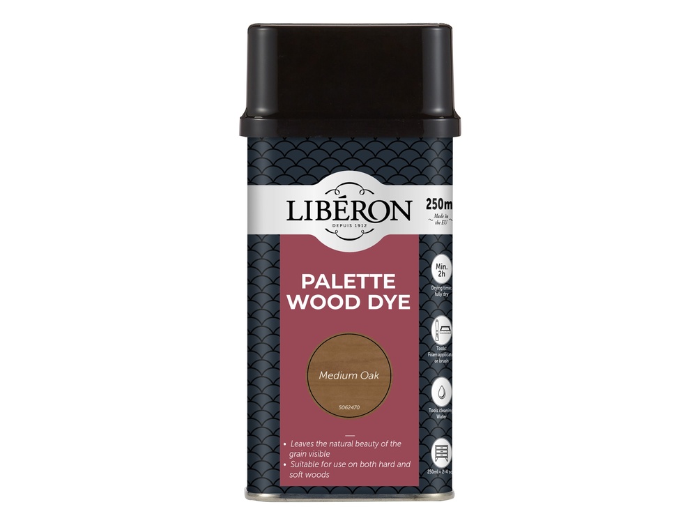Palette Wood Dye Medium Oak 250ml