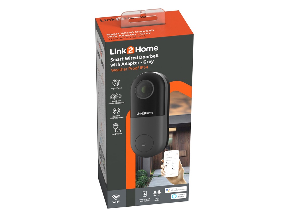 Weatherproof (IP54) Smart Wired Doorbell