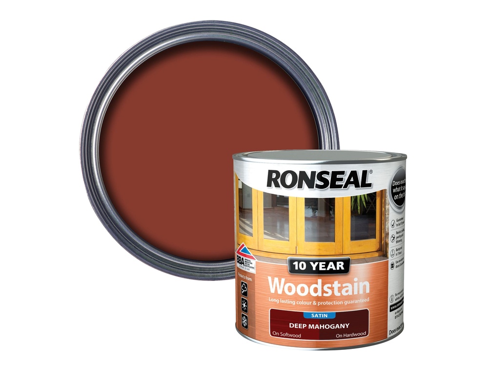 10 Year Woodstain Deep Mahogany 750ml