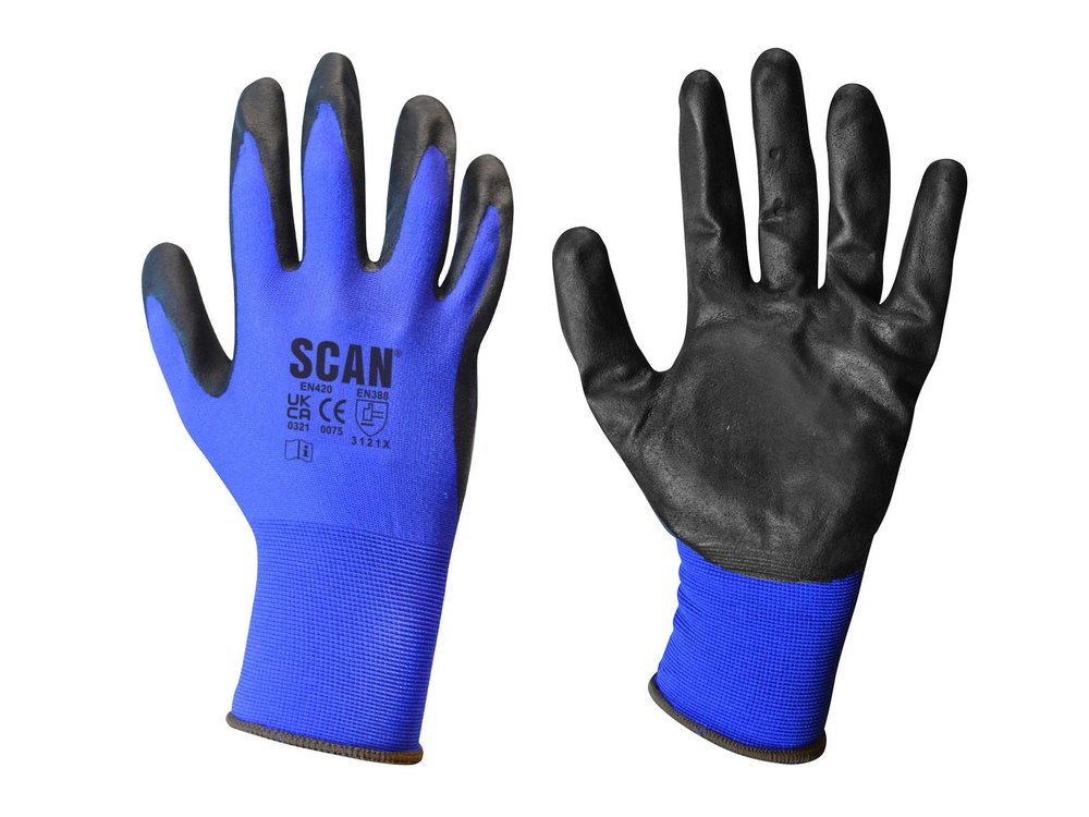 Max - Dexterity Nitrile Gloves - M (Size 8)