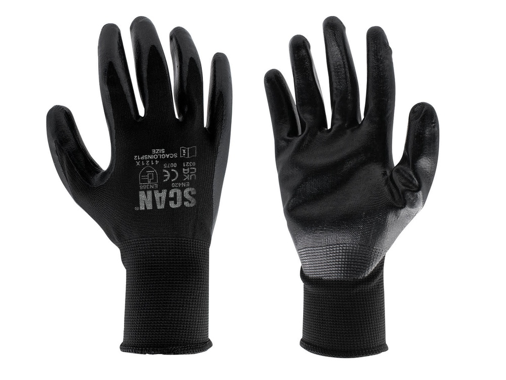 Seamless Inspection Gloves - M (Size 8) (Pack 12)