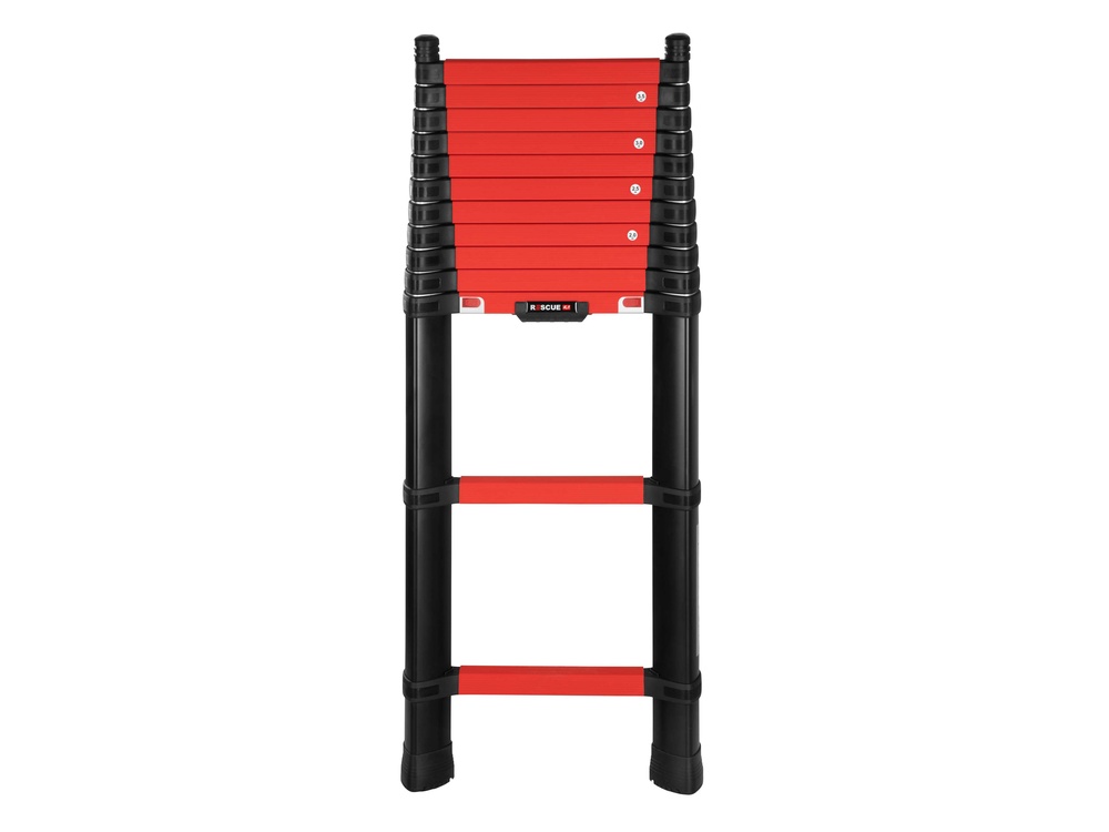 Rescue Line Firefighters Telescopic Ladder 4.1m