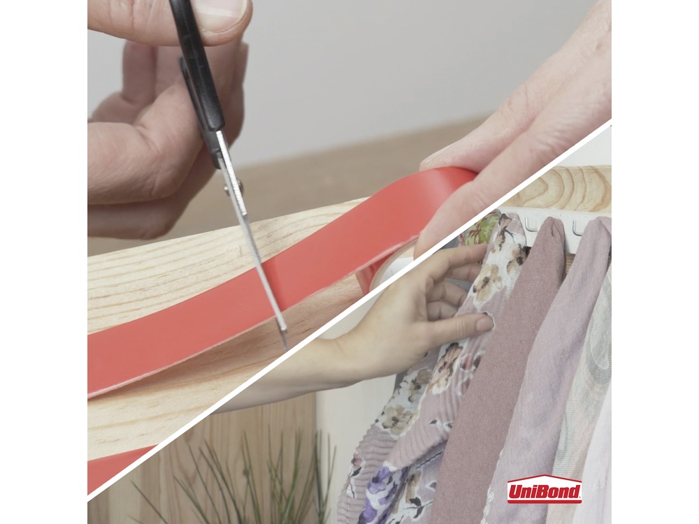 No More Nails Indoor & Outdoor Permanent Mounting Tape Roll 19mm x 1.5m