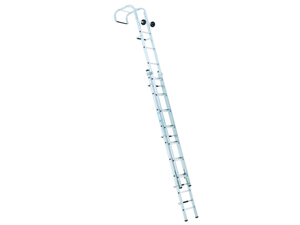 Industrial Roof Ladder 2-Part 1 x 9 & 1 x 10 Rungs 5.95m