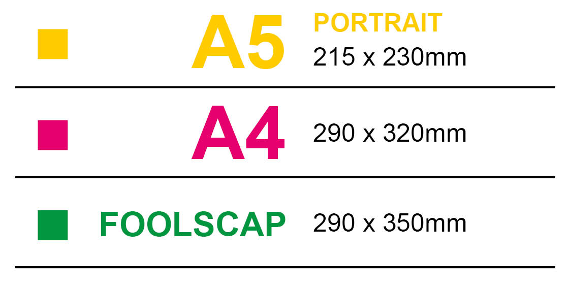 Lever Arch File Sizes ASAP Distribution Film and TV Consumables