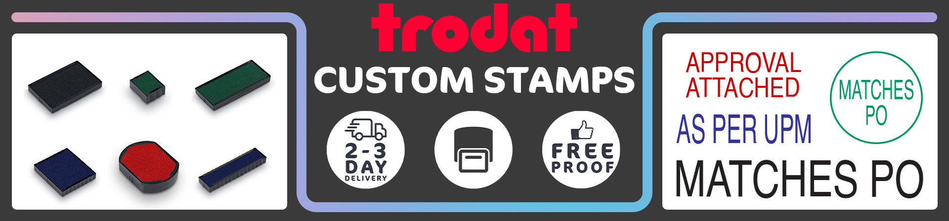 Custom Stamps production offices, studios and workplaces