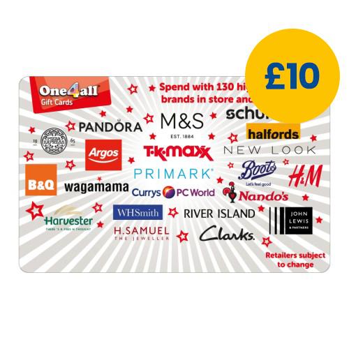 £10 One4All Gift Card