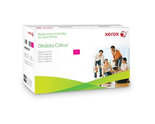 Xerox Replacement OKI Magenta Toner Cartridge - 2000 Page Yield - Replaces 43381906