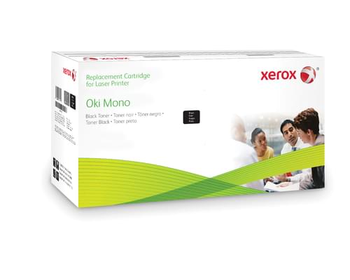 Xerox Replacement OKI Black Toner Cartridge - 10000 Page Yield - Replaces 9004078