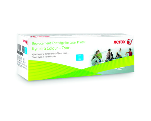 Xerox Replacement Kyocera Cyan Toner Cartridge - 10000 Page Yield - Replaces TK-560C